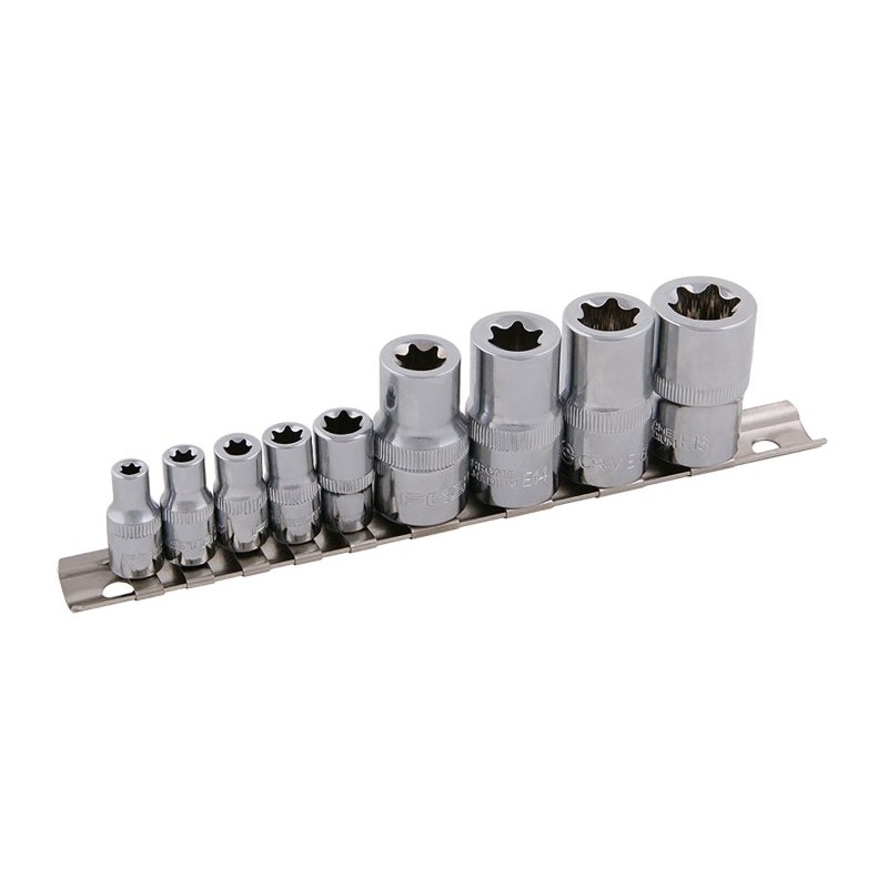 Hlavice vnitřní torx sada 9ks E5-E18