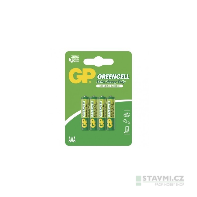 Baterie R03-AAA mikrotužka GP 24G (4ks)