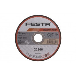 Kotouč řezný FESTA INDUSTRY na kov 125x1x22.2mm