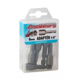 Adaptér STAHLBERG 1/4" 6hran 6mm