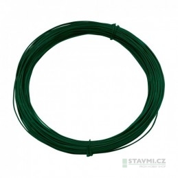 Drát vázací PVC 50m/1,4mm/2,0mm zelený