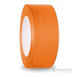 Páska PVC oranž.,50mm/26m