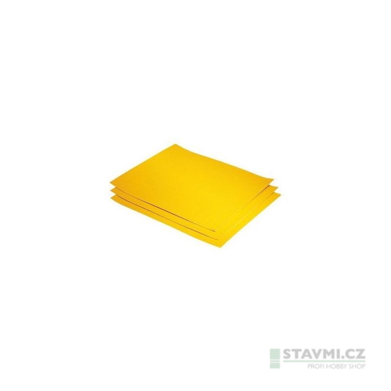 Color Expert Brusný papír 230 x 280 P 120 žlutý