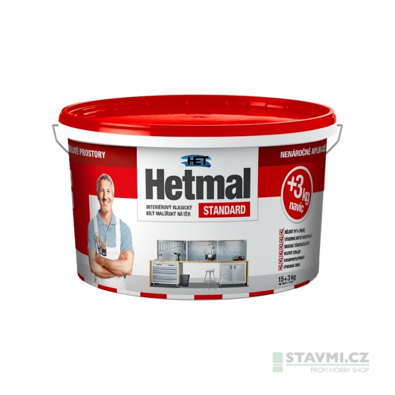 HETMAL STANDARD malířská barva 15 + 3 kg