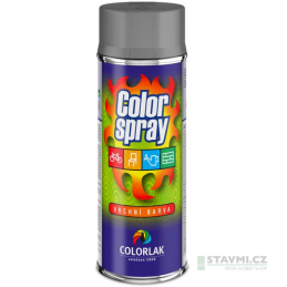 Color spray 400+100ml 9005 černá matná