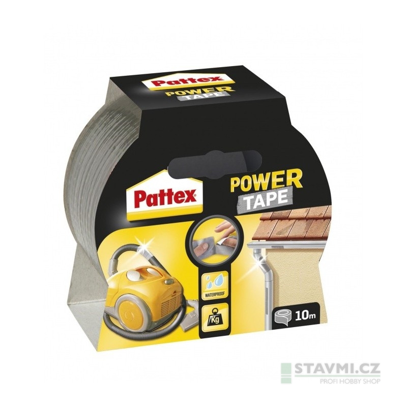 Henkel Pattex Power tape stříbrná 10m